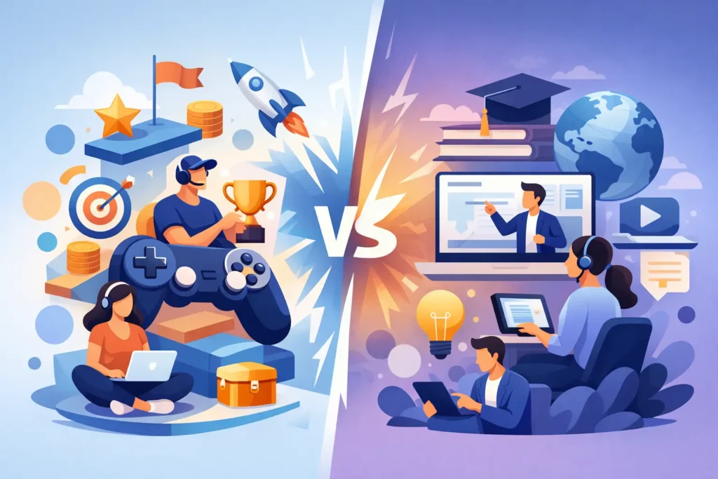 Gamification Versus E-Learning - Which Wins?